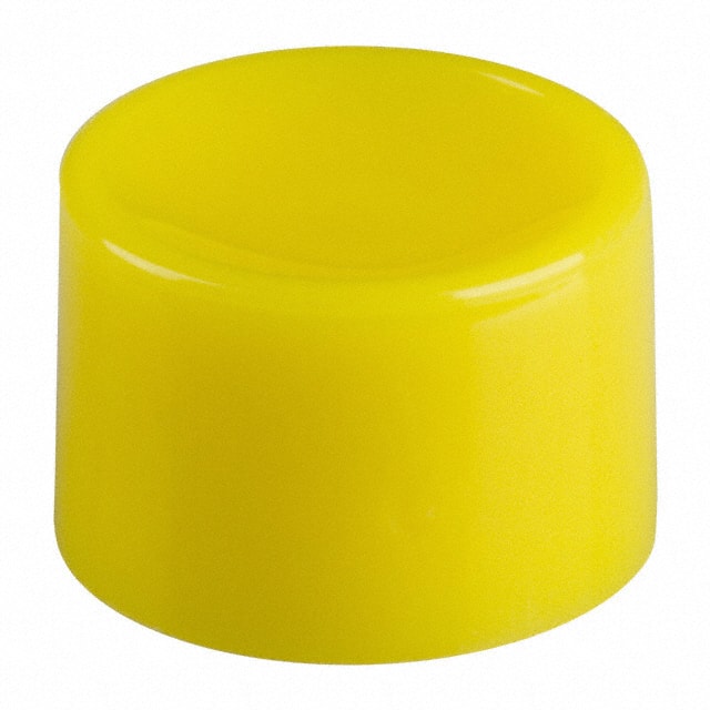 752705000 C&K                                                                    CAP PUSHBUTTON ROUND YELLOW