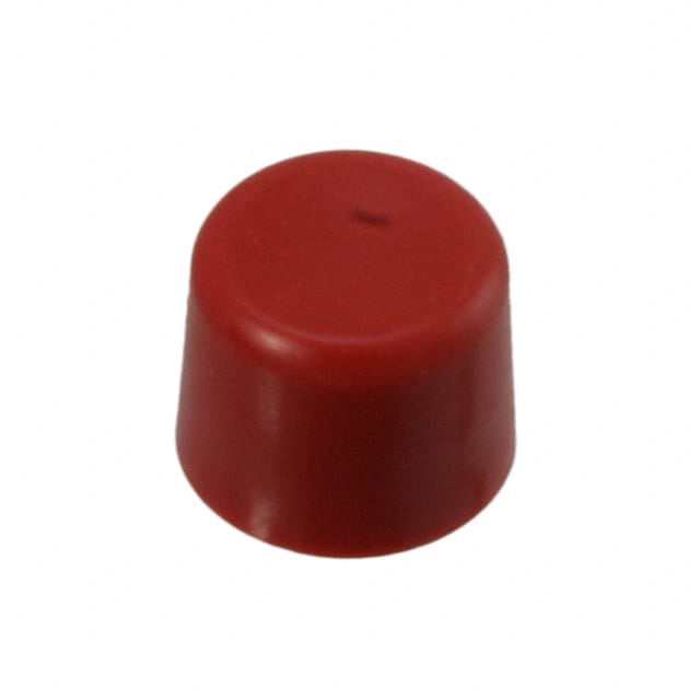 785A03000 C&K                                                                    CAP PUSHBUTTON ROUND RED