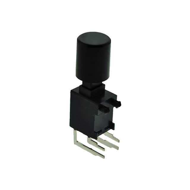 PB400EEQR1BLK E-Switch                                                                    RIGHT ANGLE PUSHBUTTON SWITCH