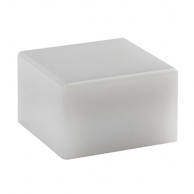 AT4140B NKK Switches                                                                    CAP TACTILE SQUARE WHITE