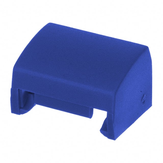 1A00 MEC Switches                                                                    CAP TACTILE RECTANGULAR BLUE