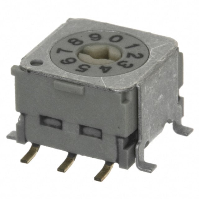 ND3FR10B-R NKK Switches                                                                    SWITCH ROTARY DIP BCD 100MA 5V