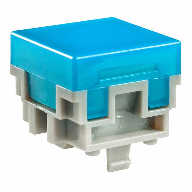 AT476GJ NKK Switches                                                                    CAP PUSHBUTTON SQUARE BLUE