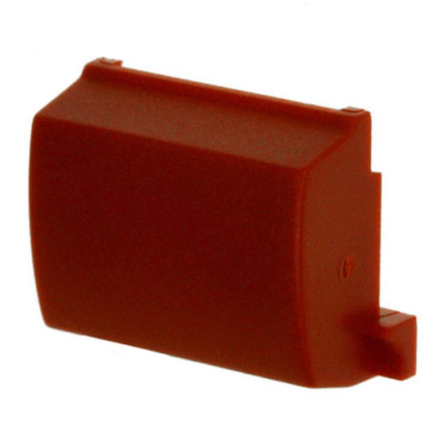 1B08 MEC Switches                                                                    CAP TACTILE RECTANGULAR RED