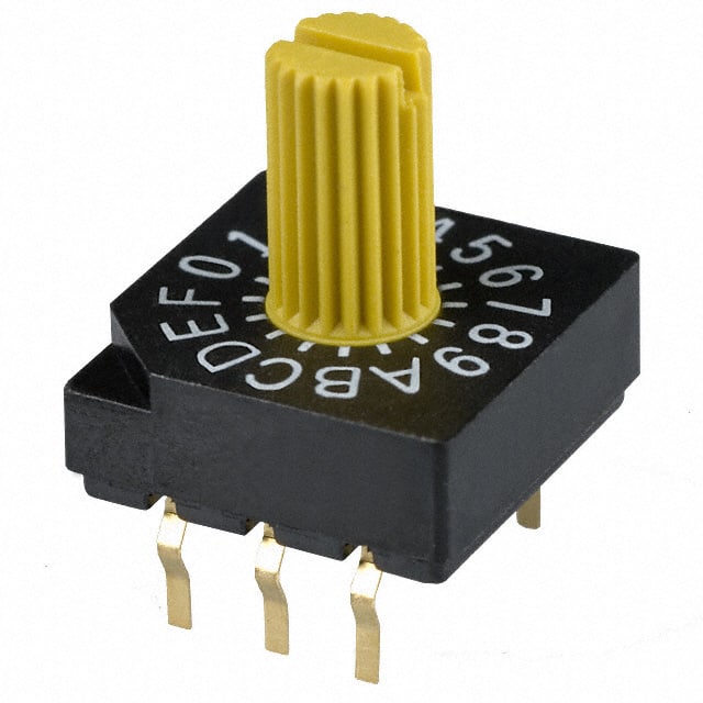 SD-1110 Nidec Copal Electronics                                                                    SWITCH ROTARY DIP HEX 100MA 5V