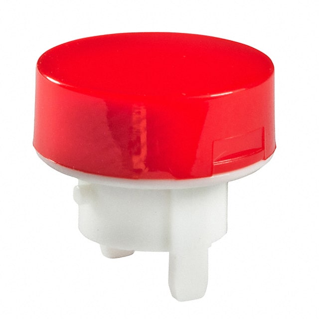 AT486CB NKK Switches                                                                    CAP PUSHBUTTON ROUND RED/WHITE