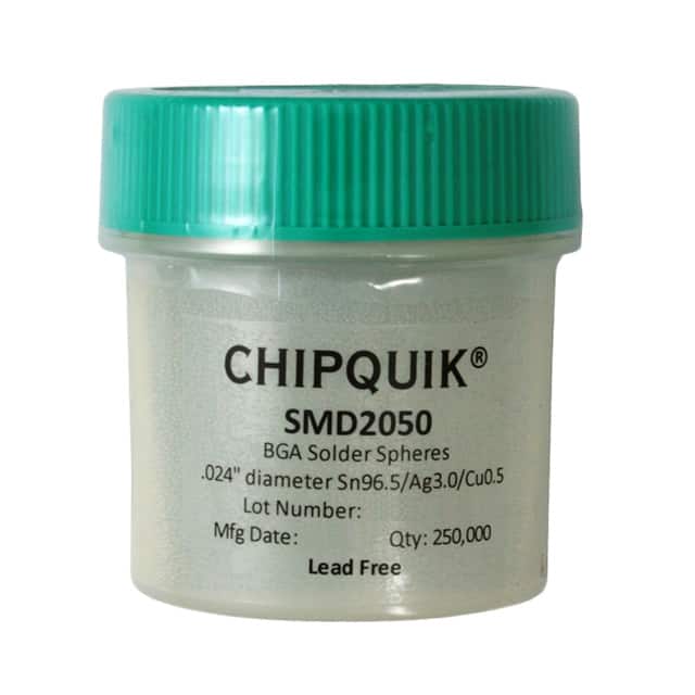 SMD2050 Chip Quik Inc.                                                                    SOLDER SPHERES SAC305 .024 DIAM