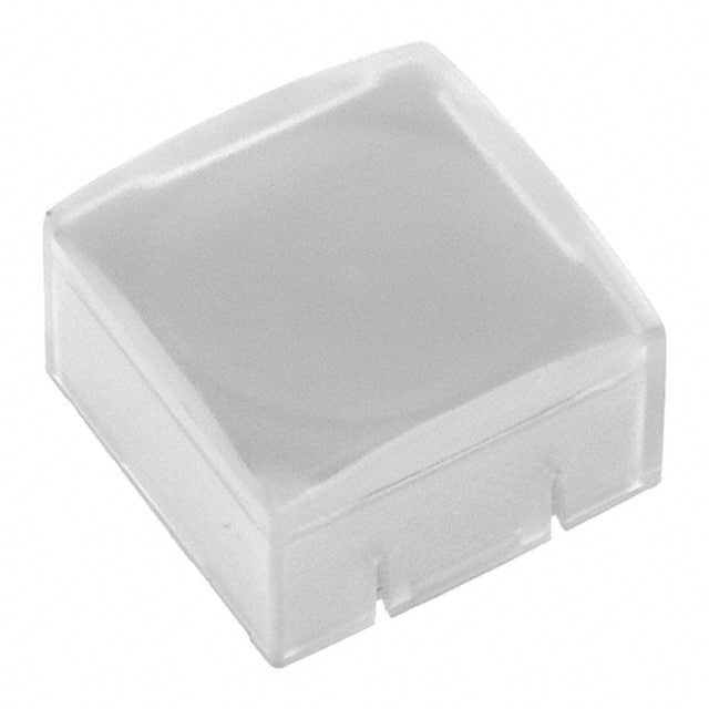 1KC1116 MEC Switches                                                                    CAP TACTILE SQUARE FROSTED WHITE