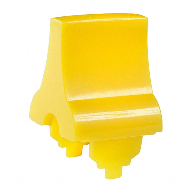 AT426E NKK Switches                                                                    CAP ROCKER PADDLE YELLOW