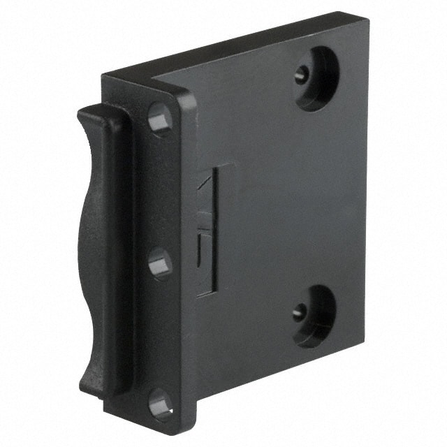 400402003 C&K                                                                    HDWR ENDPLATE REAR MNT SER 3 BLK