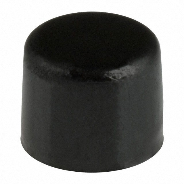 BTNKT110290 C&K                                                                    CAP TACTILE ROUND BLACK