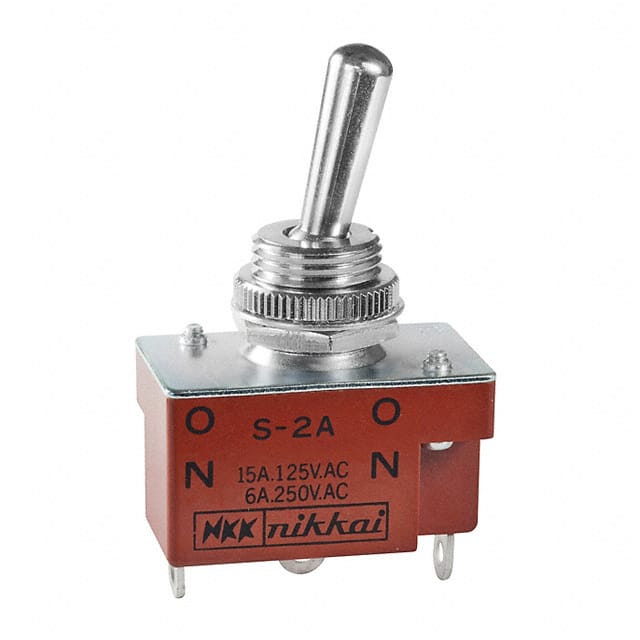 S2A NKK Switches                                                                    SWITCH TOGGLE SPDT 15A 125V