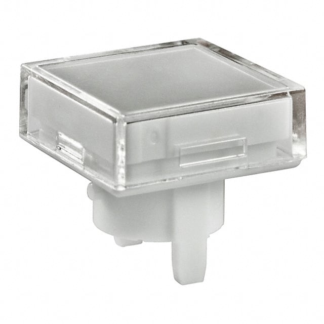 AT487JB NKK Switches                                                                    CAP PUSHBUTTON SQUARE CLEAR/WHT