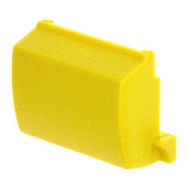 1B04 MEC Switches                                                                    CAP TACTILE RECTANGULAR YELLOW