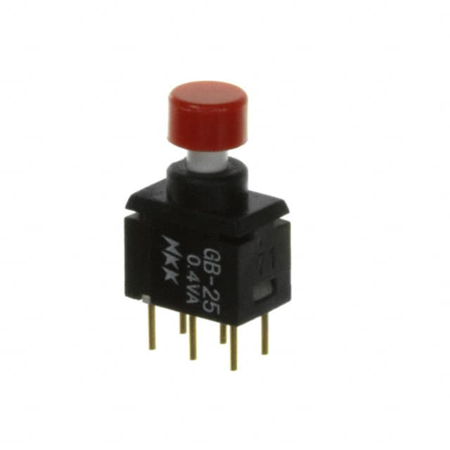 GB25AP-XC NKK Switches                                                                    SWITCH PUSH DPDT 0.4VA 28V