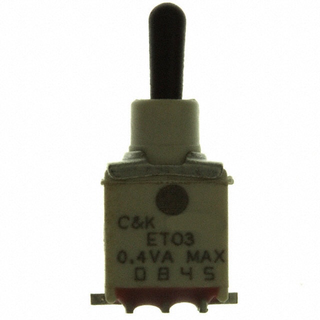 ET03M3D1SAPE C&K                                                                    SWITCH TOGGLE SPDT 0.4VA 20V