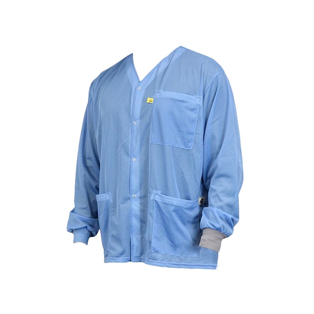 770101 SCS                                                                    SMOCK JACKET DUAL WIRE BLUE S