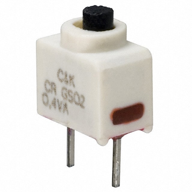 GS02MCKE C&K                                                                    SWITCH SLIDE SPST 0.4VA 20V