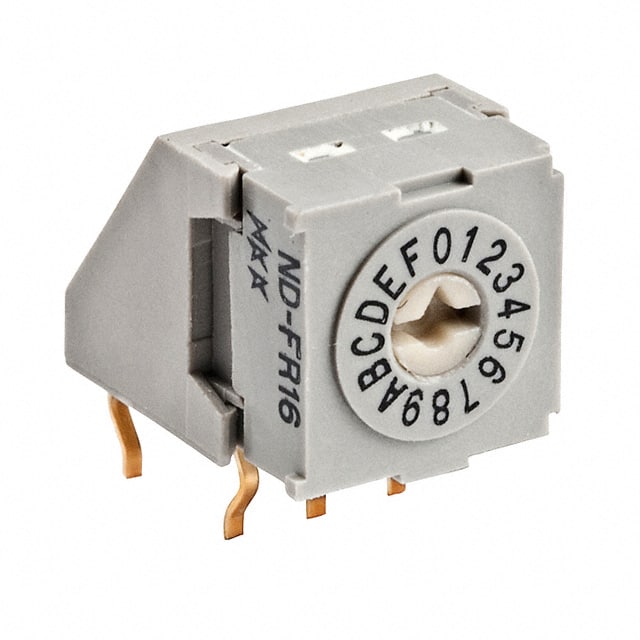 NDFR16H NKK Switches                                                                    SWITCH ROTARY DIP HEX 100MA 5V