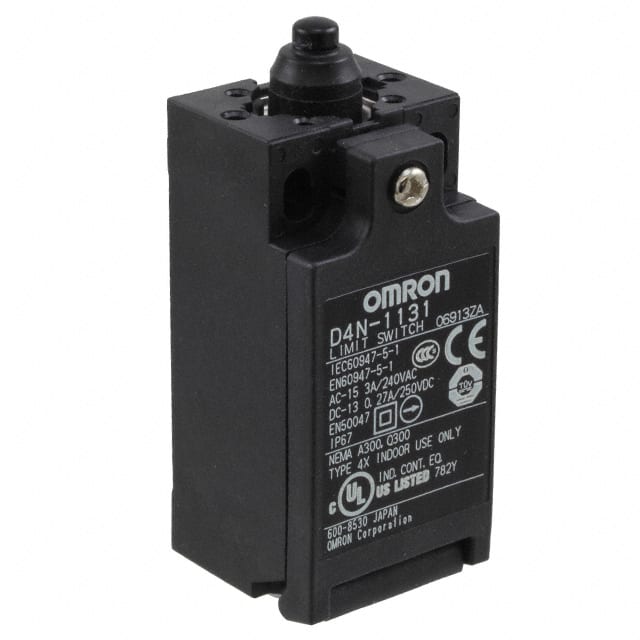 D4N-1131 Omron Automation and Safety                                                                    SWITCH SNAP ACTION DPST 10A 120V