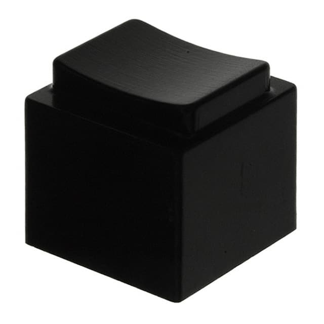 1670009 MEC Switches                                                                    CAP PUSHBUTTON RECTANGULAR BLACK