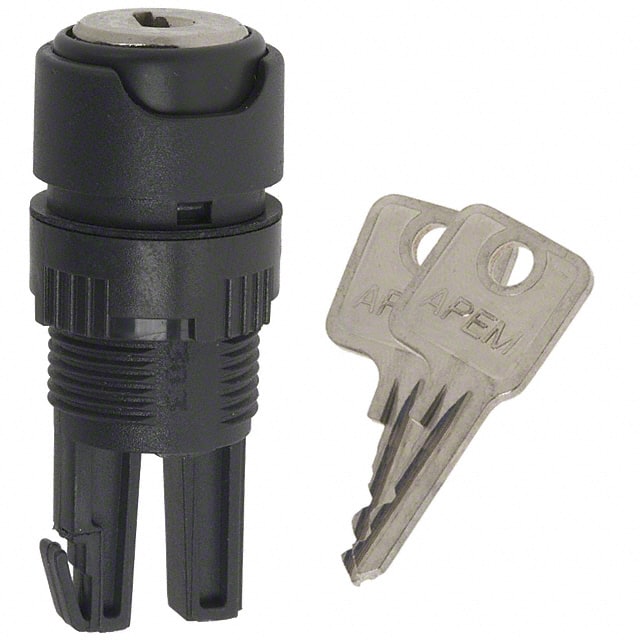 A018323 APEM Inc.                                                                    SWITCH OPERATOR KEYLOCK ROUND