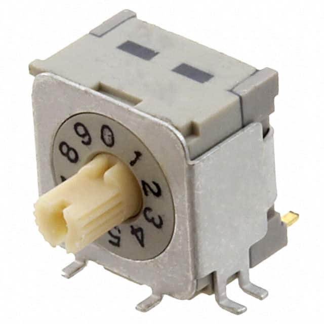 ND3KR10H NKK Switches                                                                    SWITCH ROTARY DIP BCD 100MA 5V