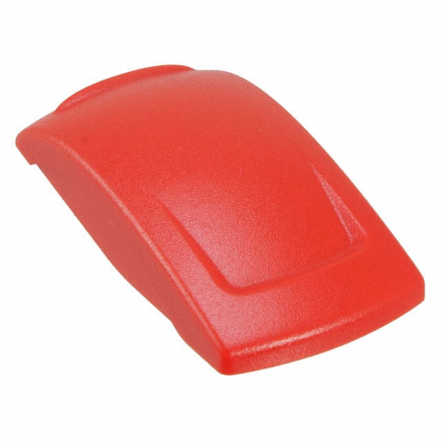 KRR16 APEM Inc.                                                                    CAP ROCKER RECTANGULAR RED