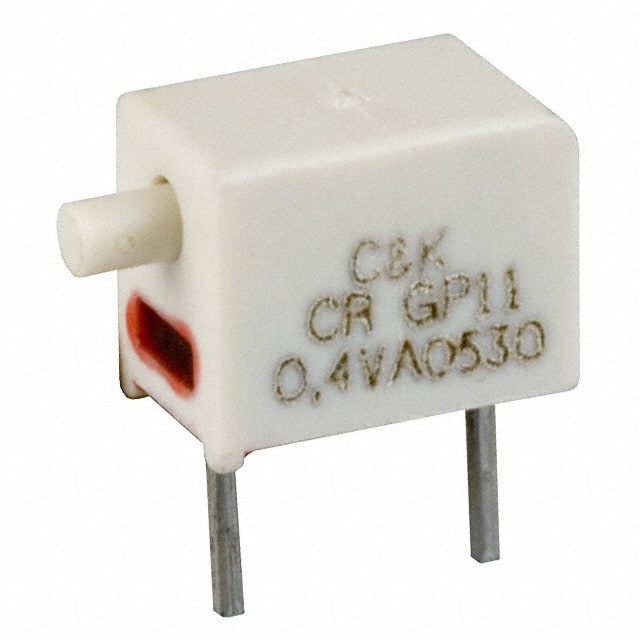 GP11MCBE C&K                                                                    SWITCH PUSH SPST-NO 0.4VA 20V