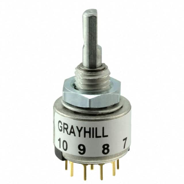 56P36-01-1-09N Grayhill Inc.                                                                    SWITCH ROTARY 9POS 200MA 115V