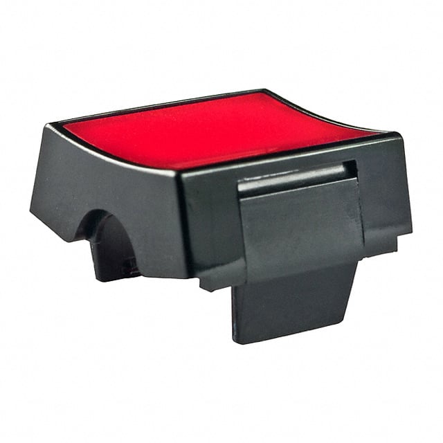 AT4125C NKK Switches                                                                    CAP ROCKER RECTANGULAR BLACK/RED