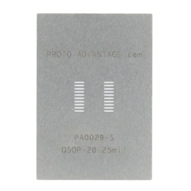 PA0029-S Chip Quik Inc.                                                                    QSOP-20 STENCIL