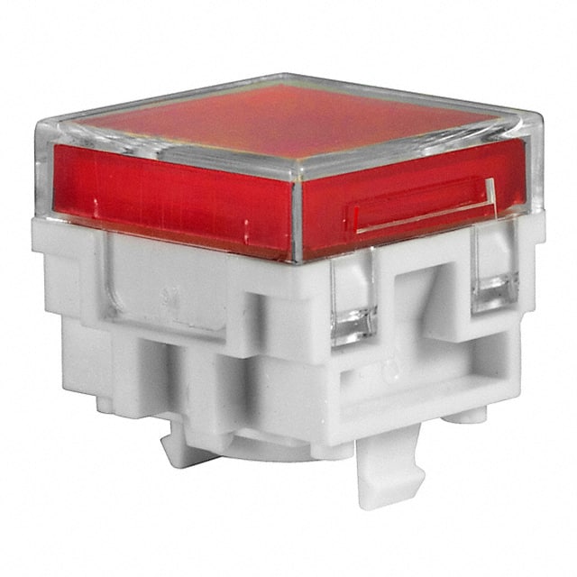 AT478JC NKK Switches                                                                    CAP PUSHBUTTON SQUARE CLEAR/RED