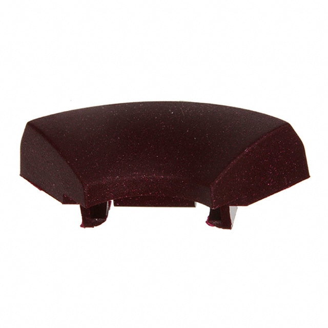 1ZB58 MEC Switches                                                                    CAP TACTILE 1/4 RING BORDEAUX