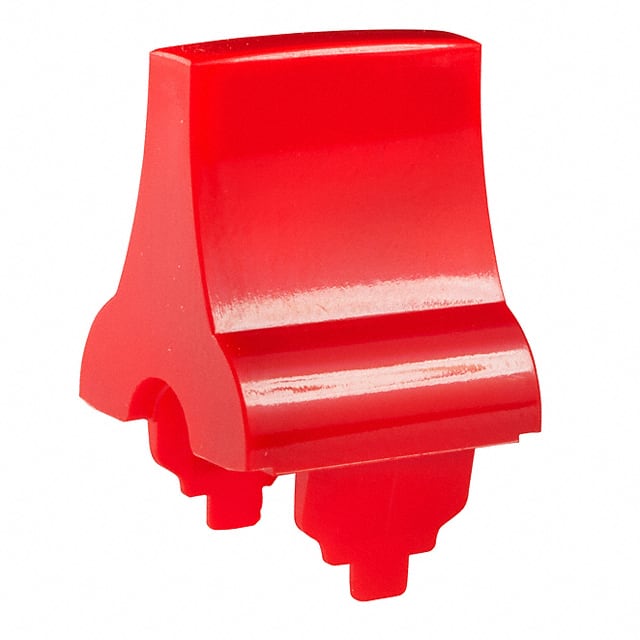 AT426C NKK Switches                                                                    CAP ROCKER PADDLE RED