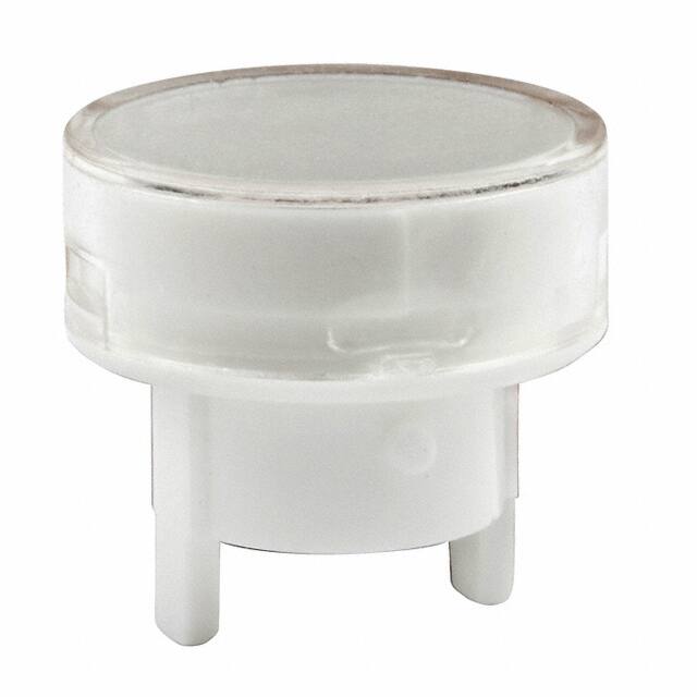 AT490JB NKK Switches                                                                    CAP PUSHBUTTON ROUND CLEAR/WHITE