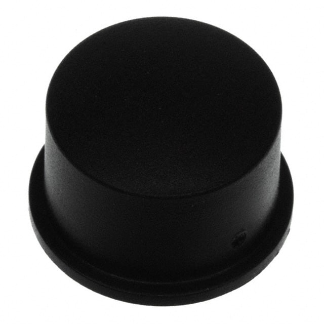 1U09 MEC Switches                                                                    CAP TACTILE ROUND BLACK