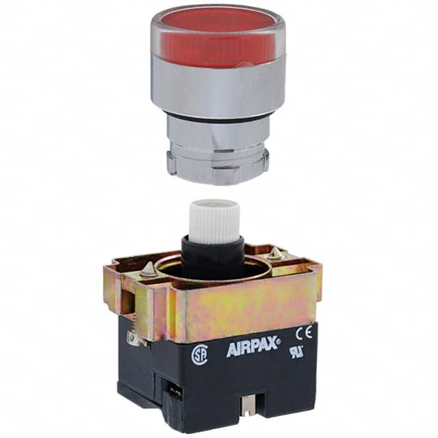 AS2ALF4LB110 Sensata-Airpax                                                                    SWITCH UNIT 22MM RED ILLUM 120