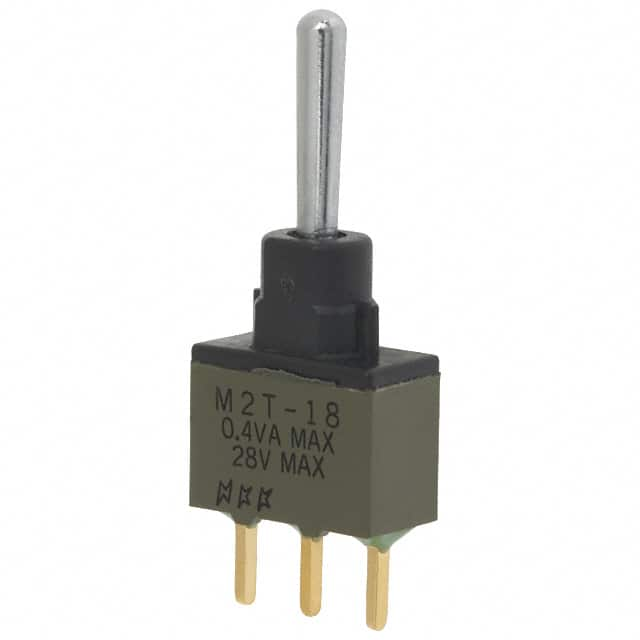 M2T18SA5G03 NKK Switches                                                                    SWITCH TOGGLE SPDT 0.4VA 28V