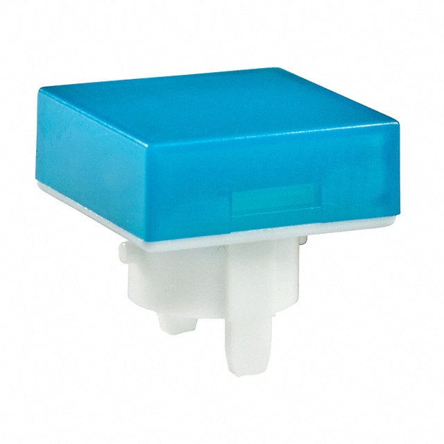 AT485GB NKK Switches                                                                    CAP PUSHBUTTON SQUARE BLUE/WHITE