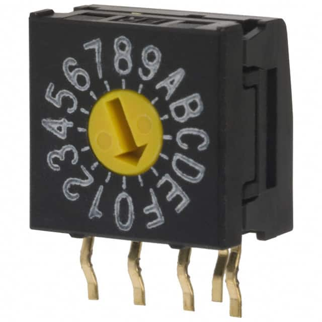 FR01FC16H-S NKK Switches                                                                    SW ROTARY DIP HEX COMP 100MA 5V