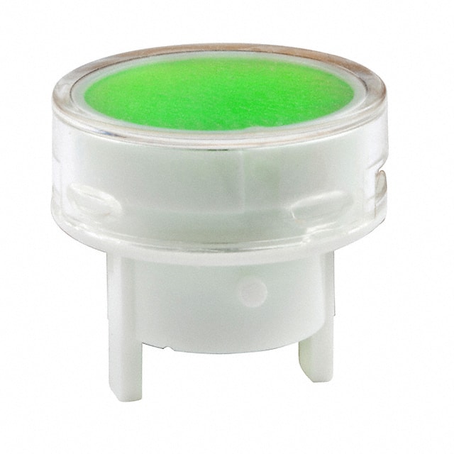 AT490JF NKK Switches                                                                    CAP PUSHBUTTON ROUND CLEAR/GREEN