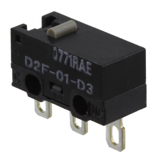 D2F-01-D3 Omron Electronics Inc-EMC Div                                                                    SWITCH SNAP ACTION SPDT 100MA