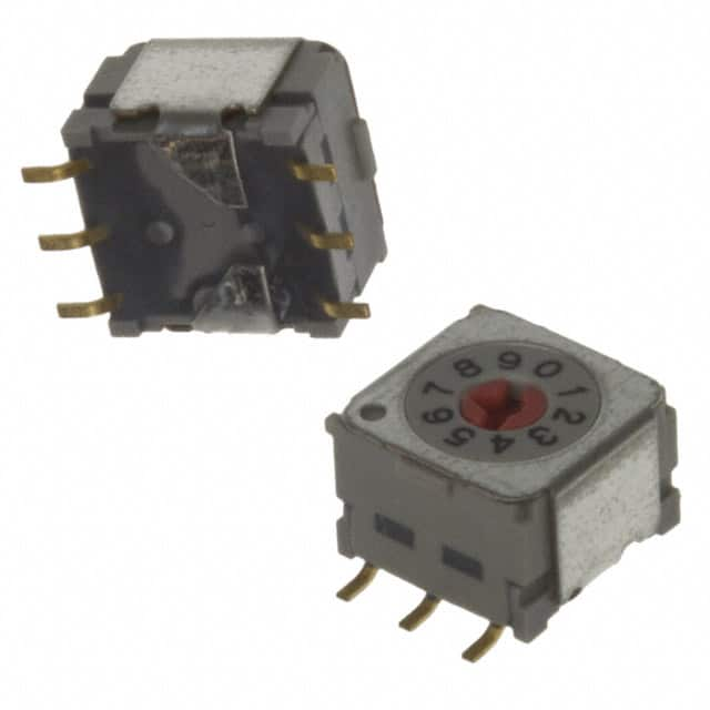 ND3FC10P NKK Switches                                                                    SW ROTARY DIP BCD COMP 100MA 5V