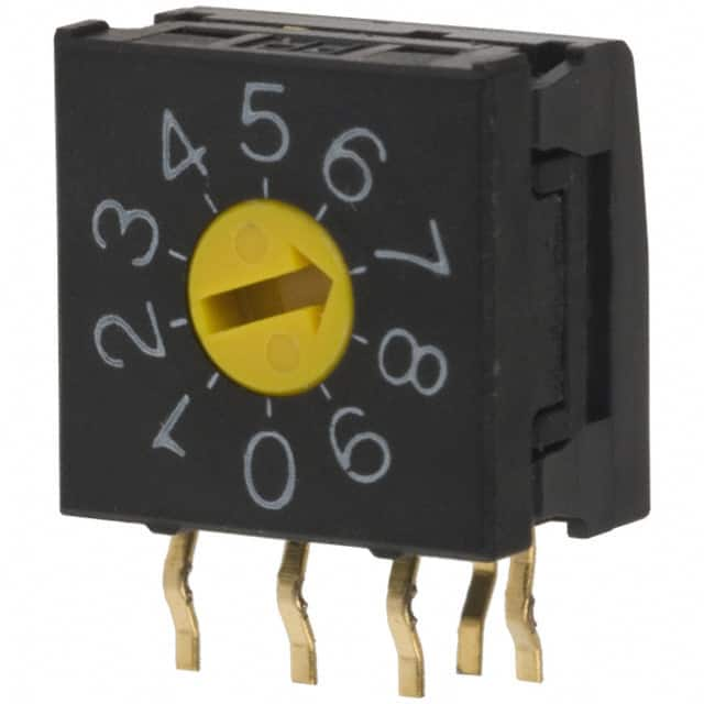 FR01FC10H-S NKK Switches                                                                    SW ROTARY DIP BCD COMP 100MA 5V