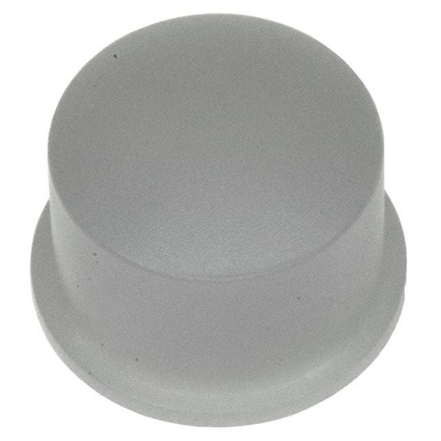 1U16 MEC Switches                                                                    CAP TACTILE ROUND FROSTED WHITE