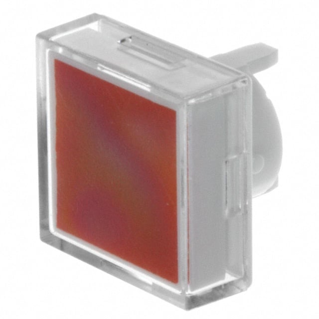 AT489JC NKK Switches                                                                    CAP PUSHBUTTON SQUARE CLEAR/RED