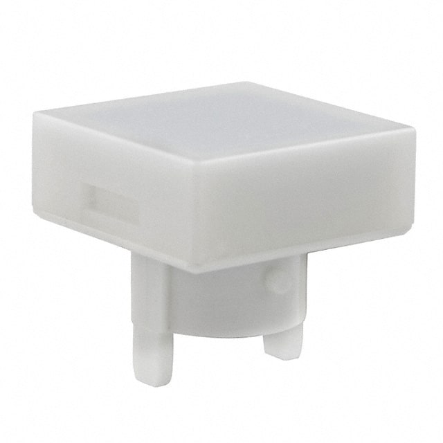 AT485BG NKK Switches                                                                    CAP PUSHBUTTON SQUARE WHITE/BLUE