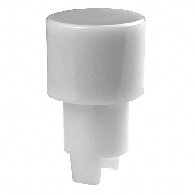 AT418B NKK Switches                                                                    CAP PUSHBUTTON ROUND WHITE