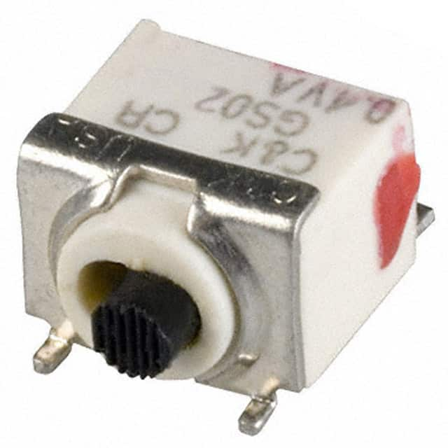 GS02MSAKE(T&R) C&K                                                                    SWITCH SLIDE SPST 0.4VA 20V